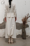 Boris Bidjan Saberi horsehide mid-calf boots German handmade WBOOT2 FMM20011-BAIHE white brown